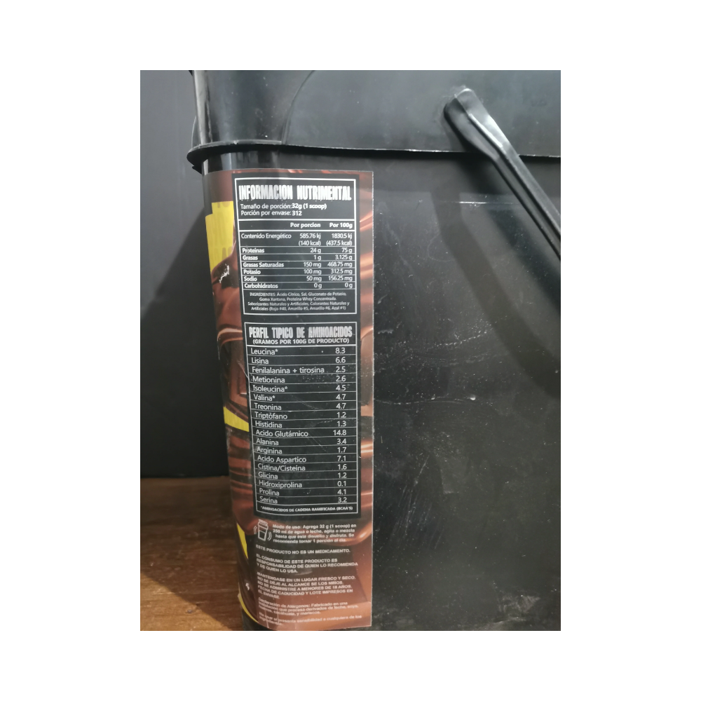 ZERO PROTEIN 43 SUPPLEMENTS CUBETA 312 SERVICIOS 22LBS (10KG)