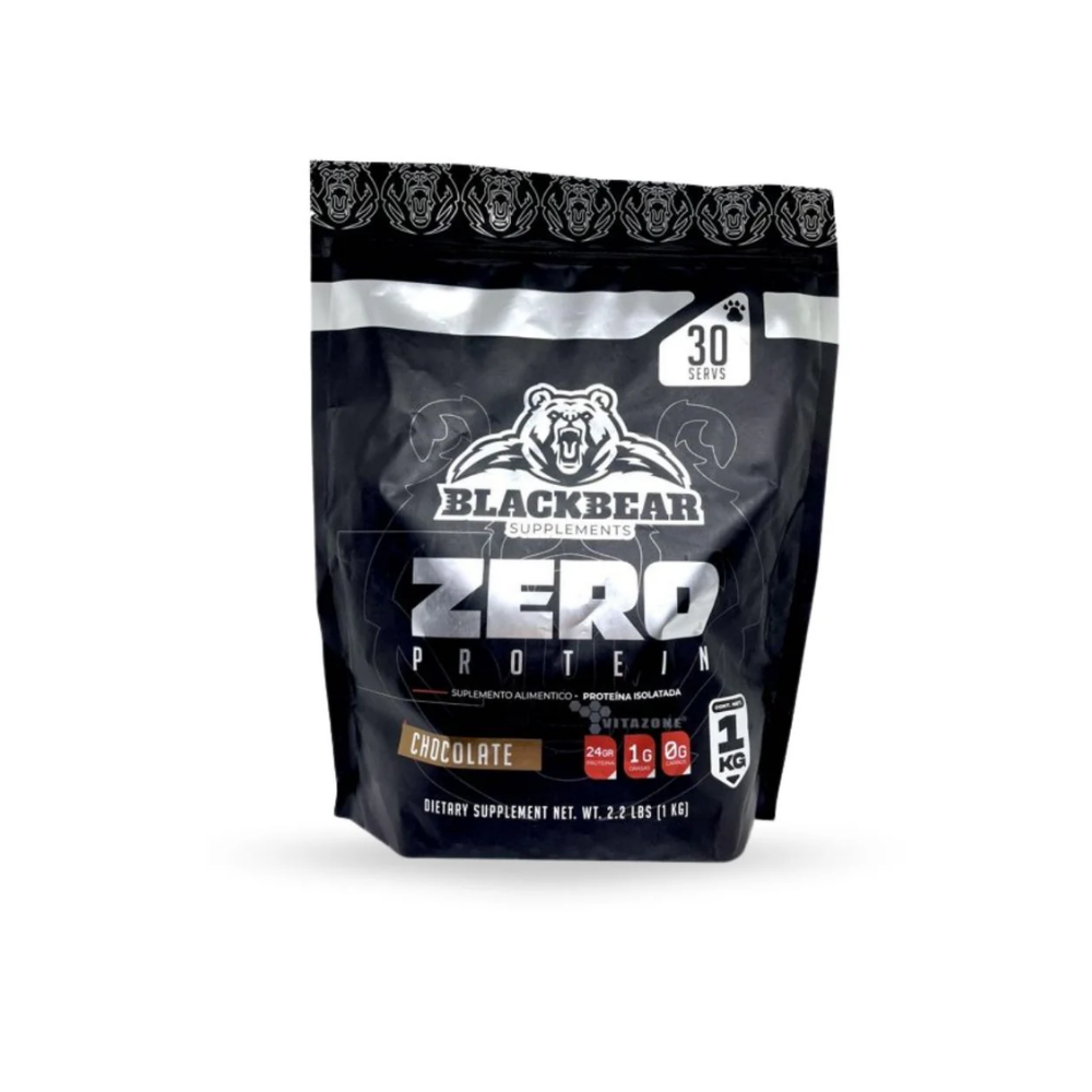 ZERO PROTEIN HYDROLIZED BLACKBEAR BAG 30 SERVES 1KG. 