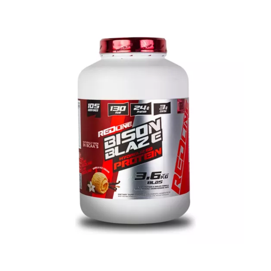 HYDROLIZED PROTEIN BISON BLACE REDLINE 105 SERVED 8LBS. (3,628 GRS.)