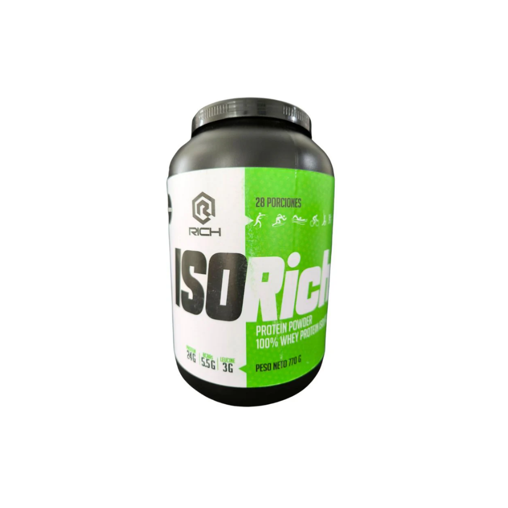 WHEY PROTEIN ISOLATE RICH NUTRITION PERFORMANCE 28 SERVINGS 770GRS.