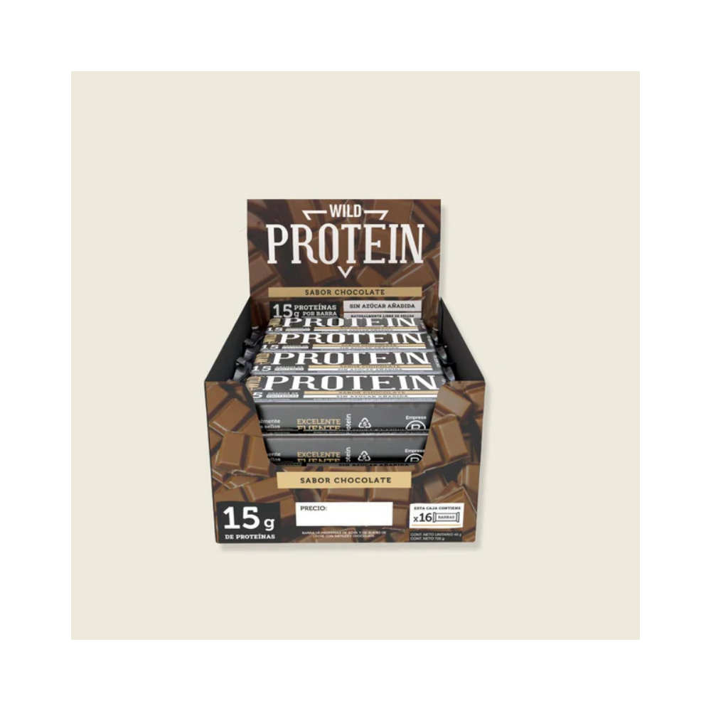 WILD PROTEIN BARS WILD FOODS 1 SERVING 45 GRAMS EACH