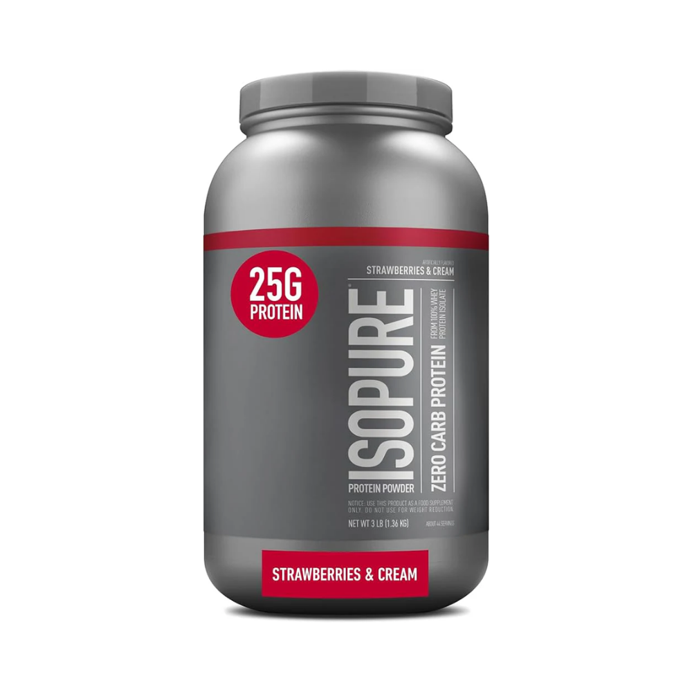 ZERO CARBO PROTEIN ISOPURE 43 SERVED 3 LBS. (1.36KG)