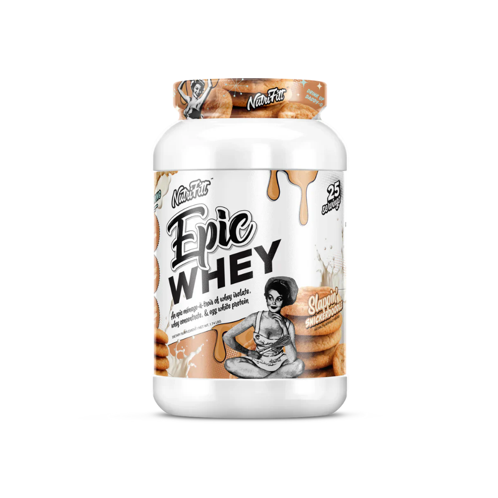 NUTRIFITT EPIC WHEY PROTEIN 25 SERVINGS 1.87 POUNDS