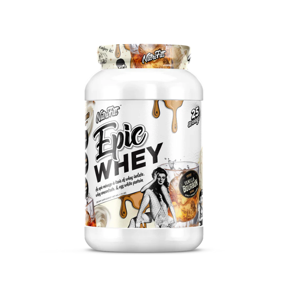 NUTRIFITT EPIC WHEY PROTEIN 25 SERVINGS 1.87 POUNDS