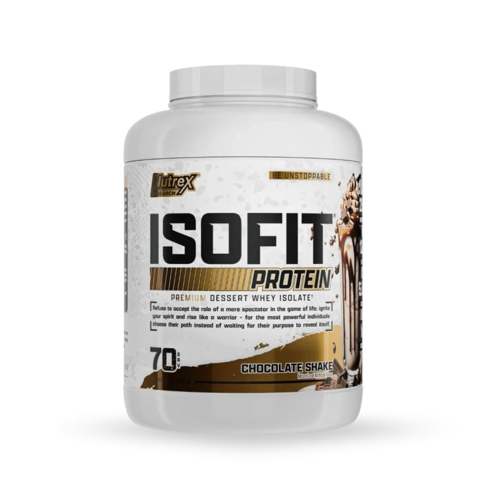 WHEY ISOLATE PROTEIN ISOFIT NUTREX RESEARCH 70 SERVES 5LBS.