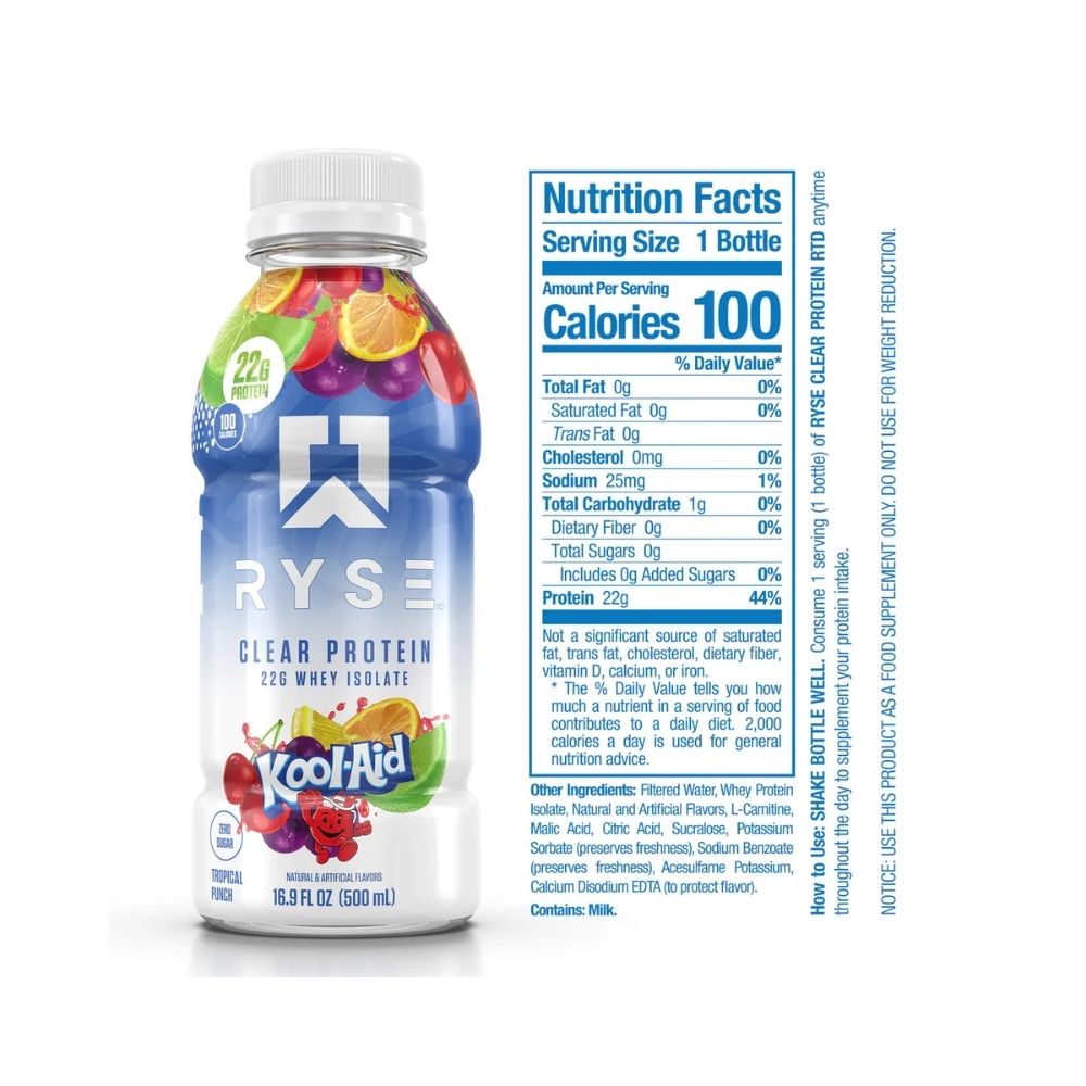 CLEAR PROTEIN RTD RYSE 22GR