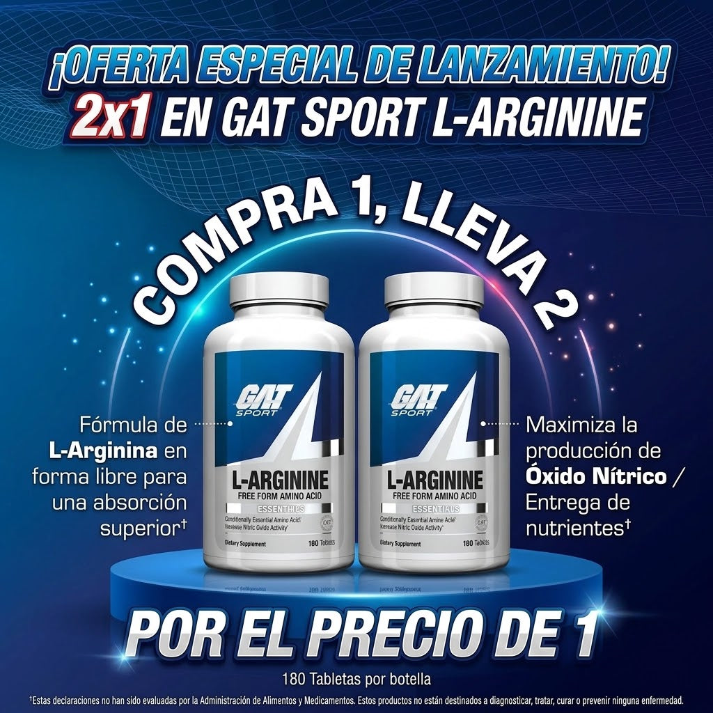 L-ARGININE GAT SPORT 180 CAPSULES