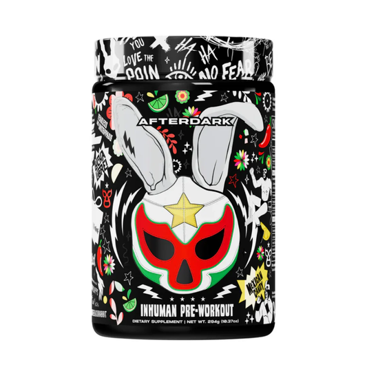 PRE-WORKOUT AFTERDARK- INHUMAN  21 SERVICIOS MEXICAN CANDY