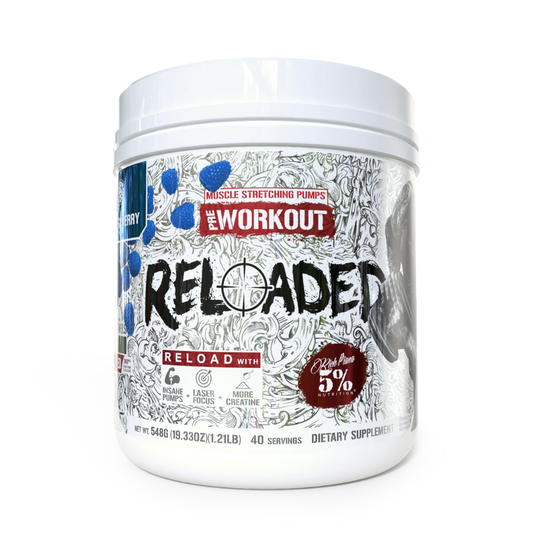 PRE-WORKOUT RELOADED RICH PIANA 5%  20/40 SERVIDAS