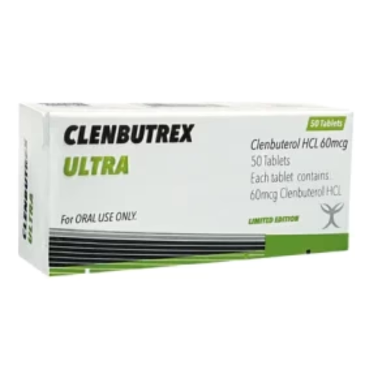 CLENBUTREX ULTRA / CLEMBUTEROL XT LABS 60MCG 50 TABLETAS
