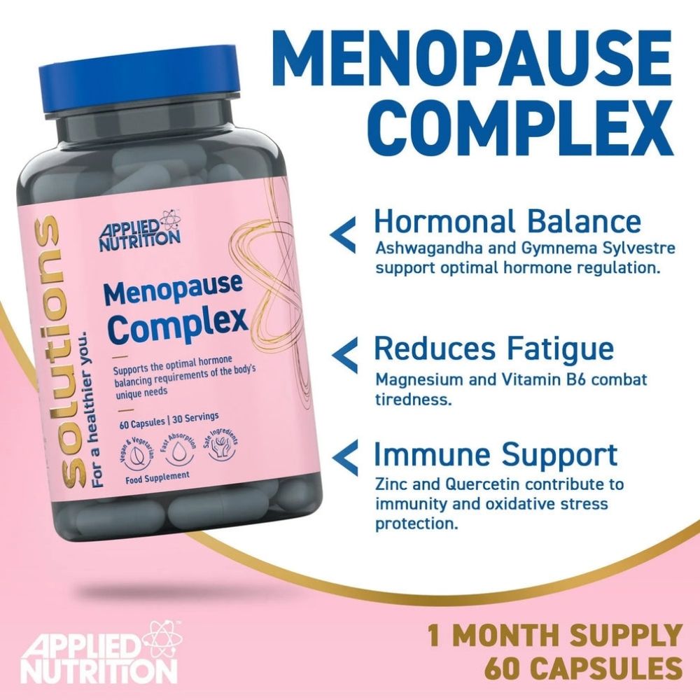 MENOPAUSE COMPLEX APPLIED NUTRITION 60 CAPSULAS