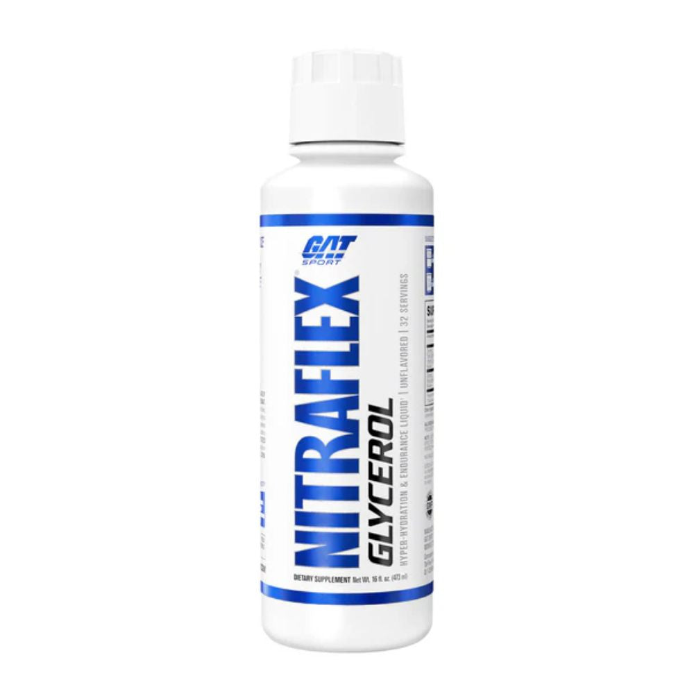 PRE-WORKOUT NITRAFLEX GLYCEROL GAT SPORT 16 SERVIDAS 16ONZ. (473 ml.)