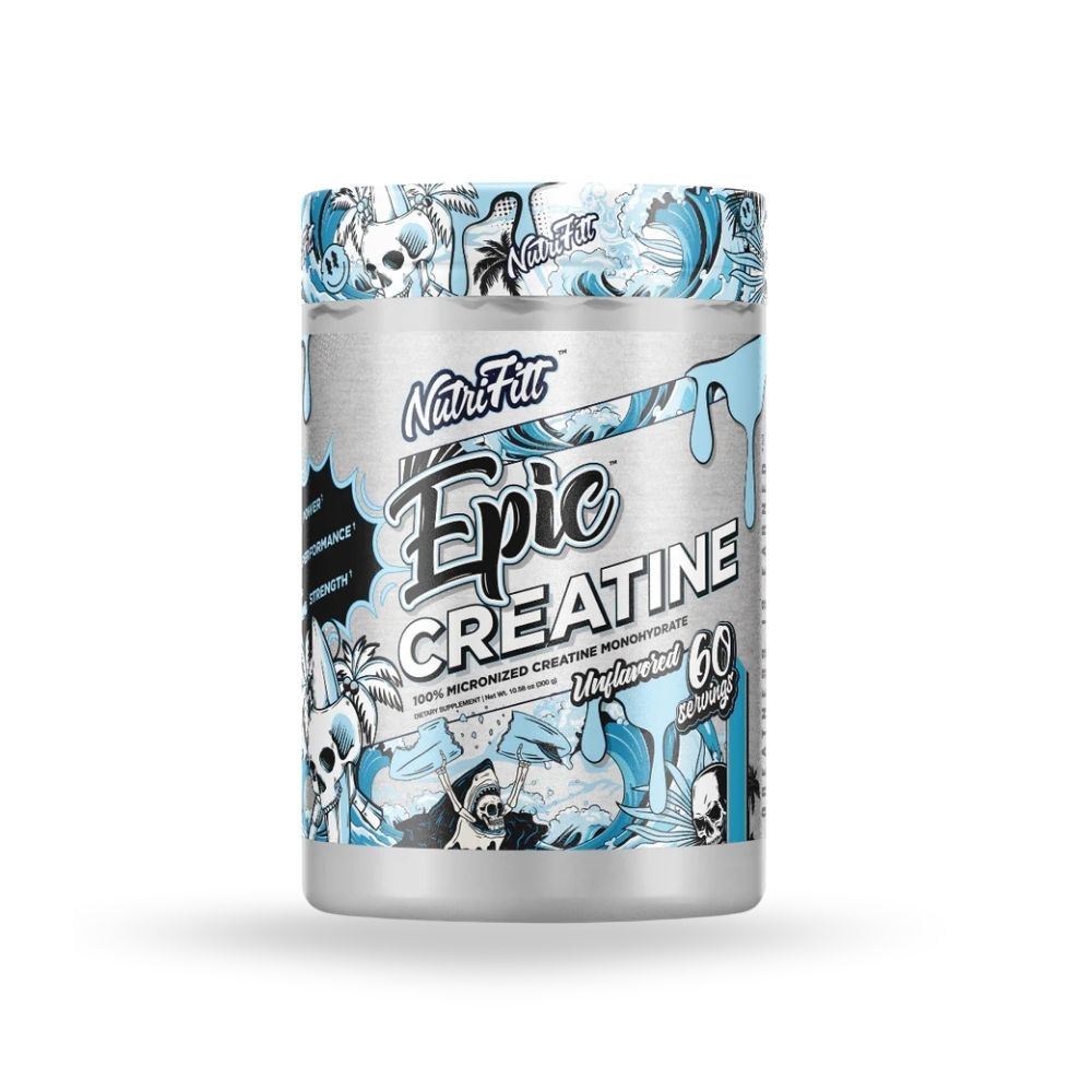 CREATINE MONOHYDRATE EPIC NUTRIFITT UNFLAVORED 60 SERVES 10.58 OZ