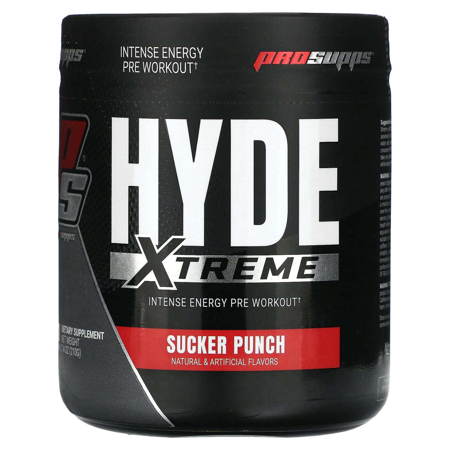 PRE-WORKOUT HYDE XTREME PROSUPPS 30 SERVICIOS 7.4 OZ (210g)