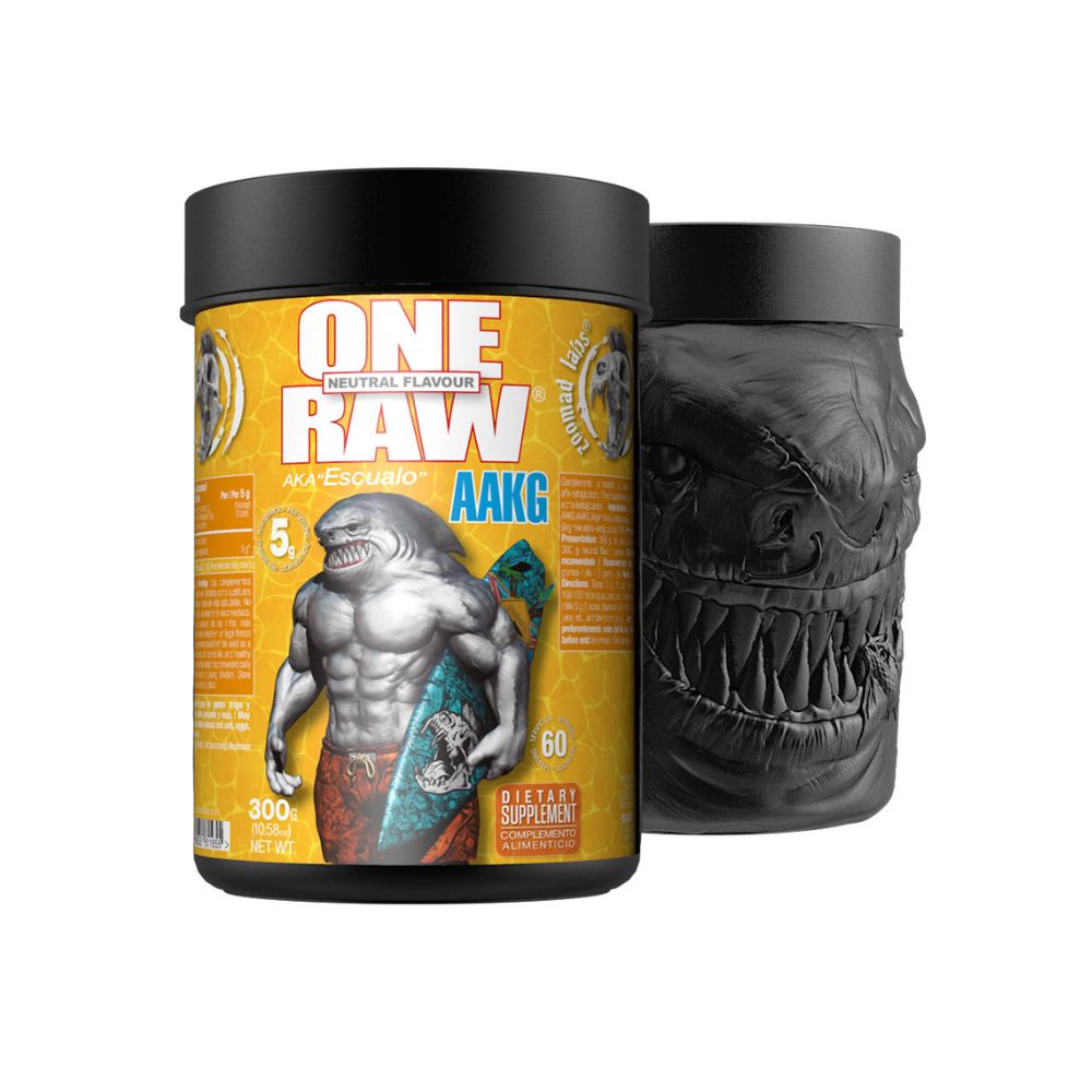 ARGININE AAKG ONE RAW ZOOMAD LABS 60 SERVED 300 GRMS (10.58 ONZ) 