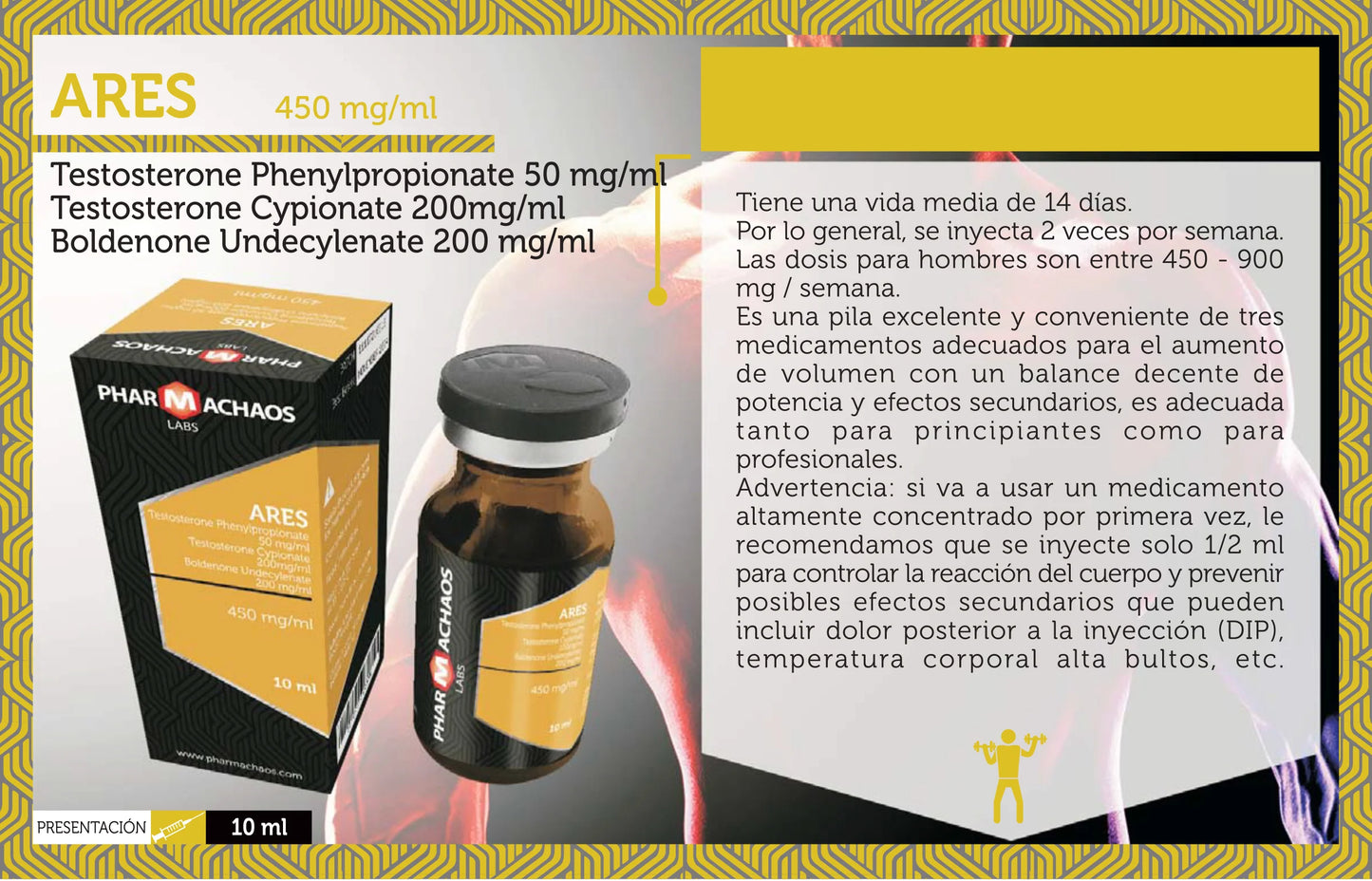 ARES MIX CHAOS PHARMA 450MG