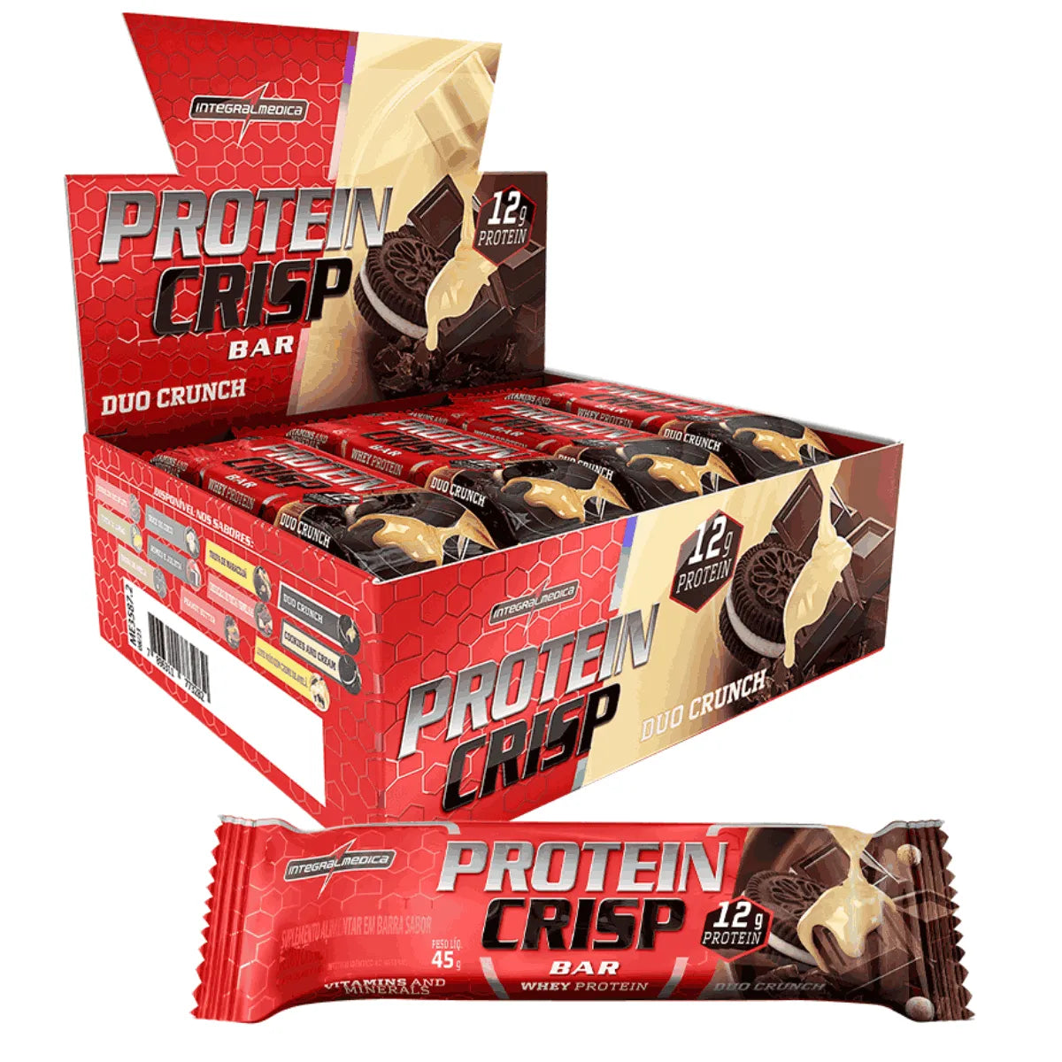 PROTEIN CRISP BAR INTEGRAL MEDICA