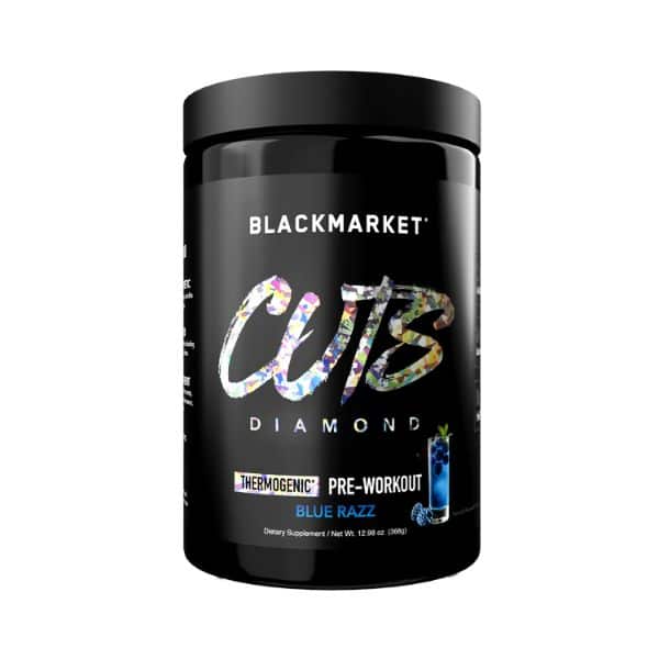 PRE-WORKOUT CUTS DIAMOND BLACKMARKET 25SERVICIOS 383GRAMOS