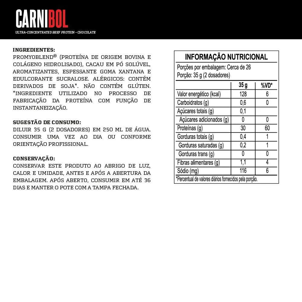 CARNIBOL BEEF PROTEIN DARKNESS 900G