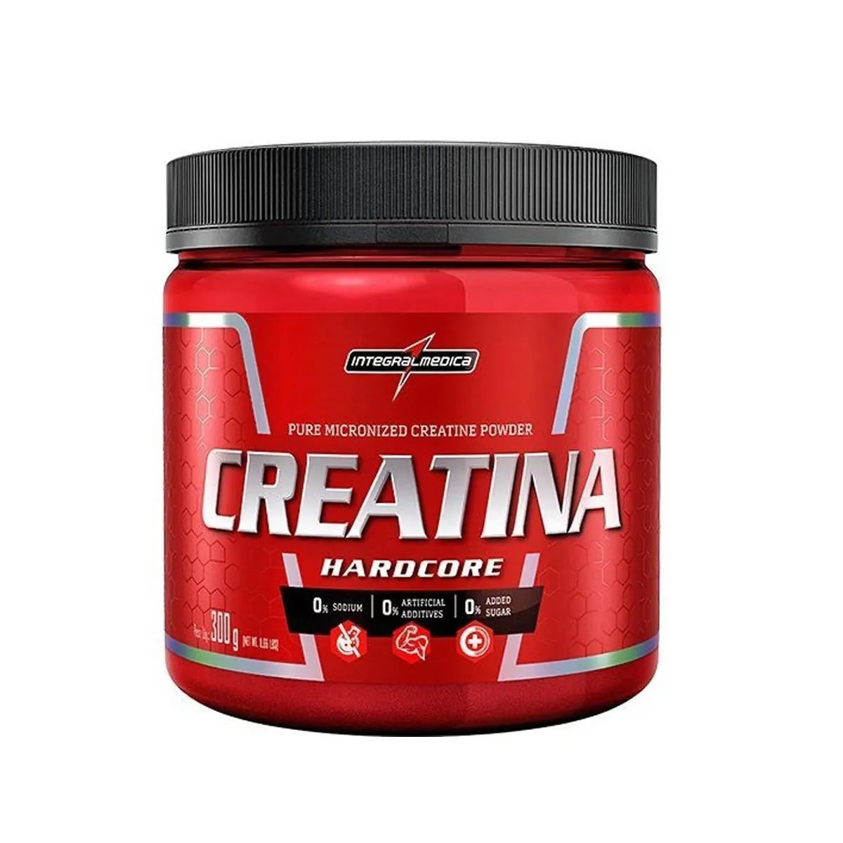CREATINA 100%PURA INTEGRAL MEDICA 300 GRAMOS 100SRV
