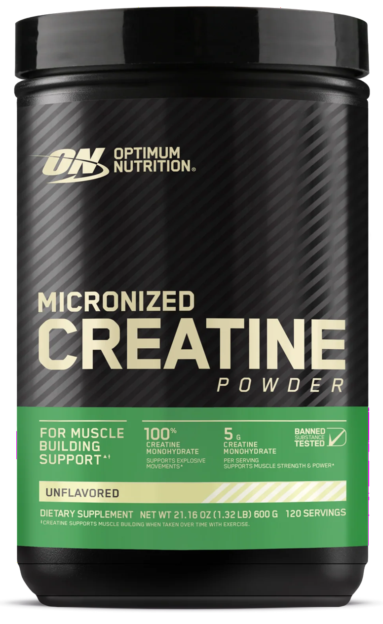 MICROMIZED CREATINE POWDER OPTIMUN NUTRITION 120 SERVS
