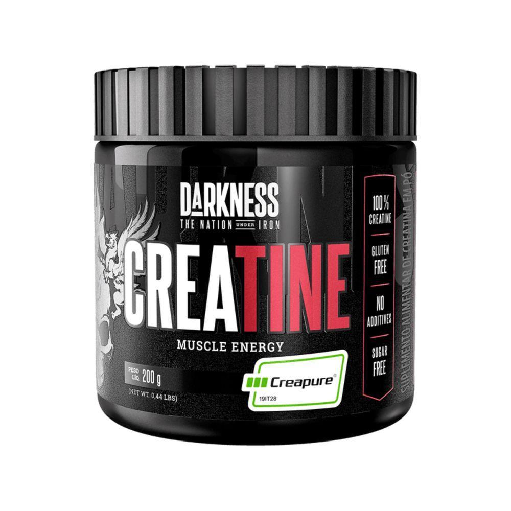 CREATINA MONOHIDRATADA DARKNESS 200G 67SRV CREAPURE