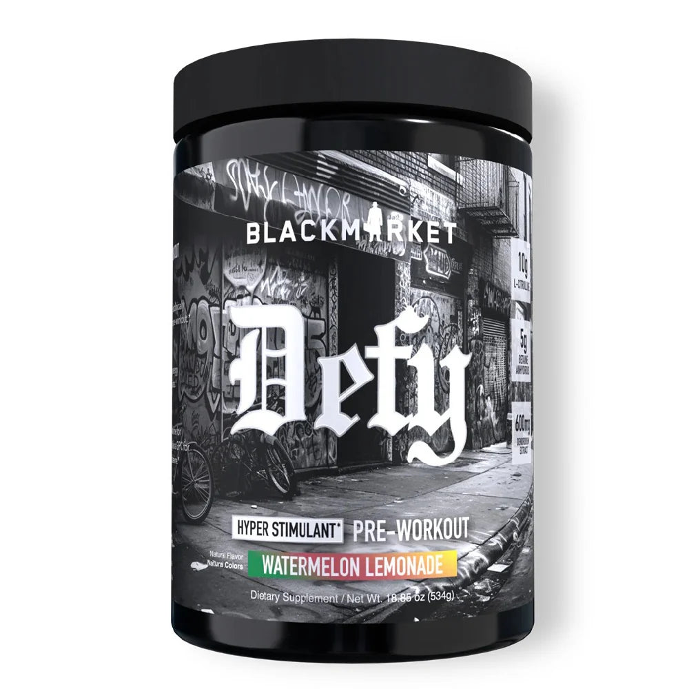 PRE-WORKOUT DEFY BLACKMARKET 40 SERVICIOS 501GRAMOS