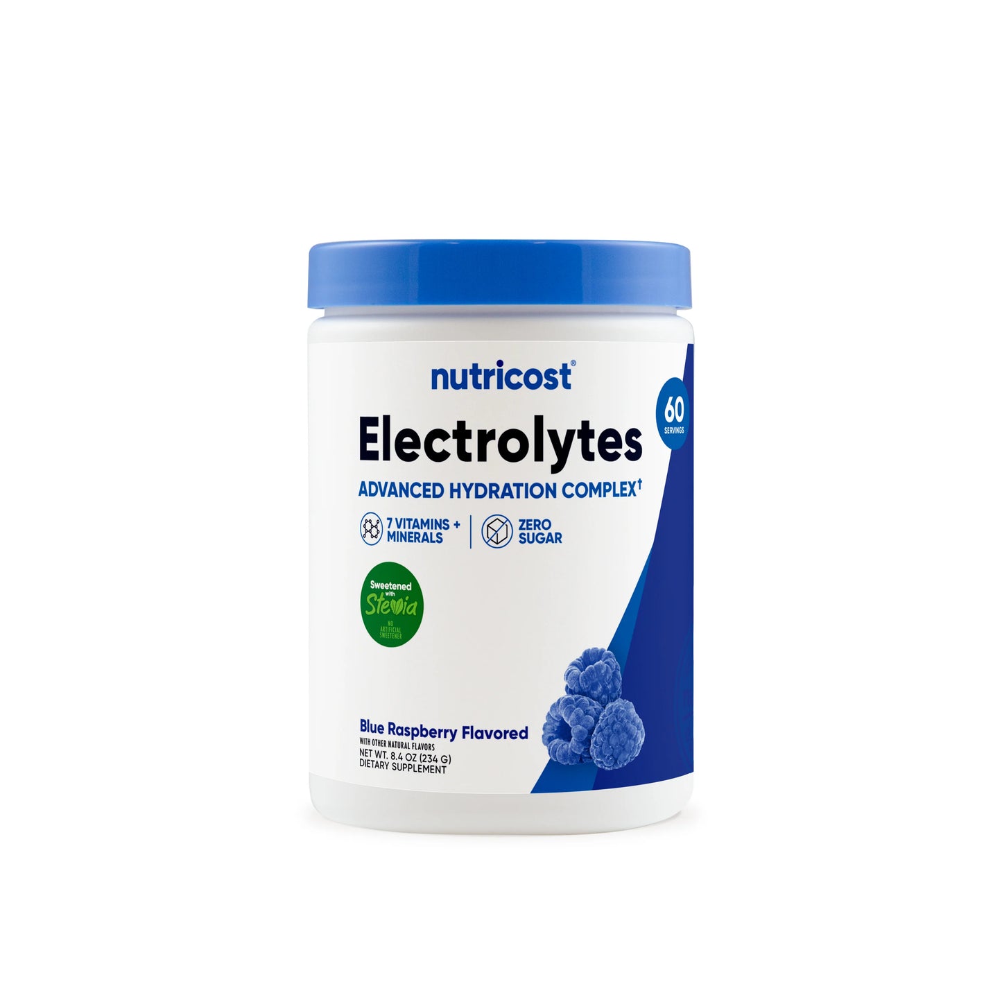 ELECTROLYTES NUTRICOST 60 SRV 234GRAMOS