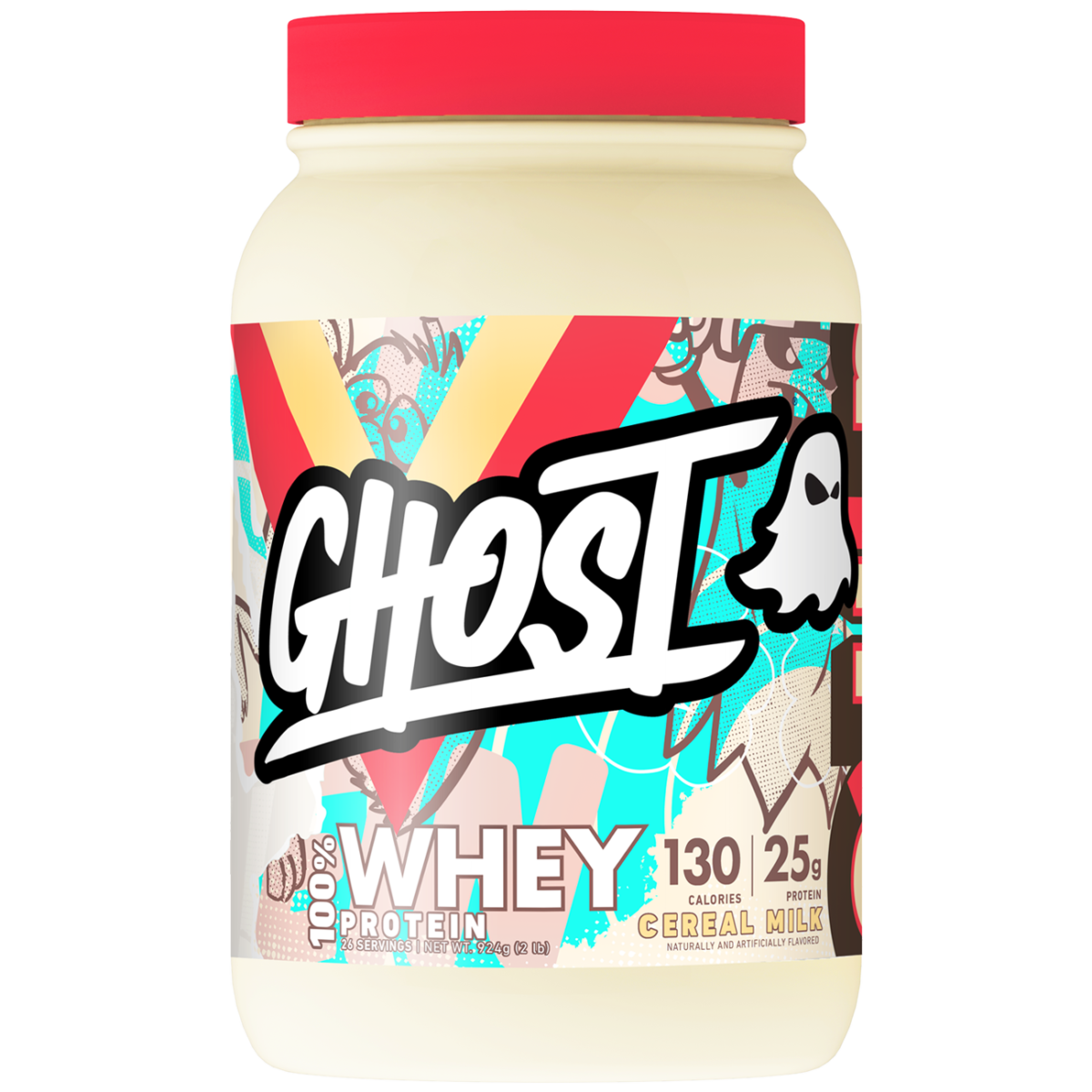 WHEY PROTEIN GHOST 26 SERVIDAS 2 LBRS.