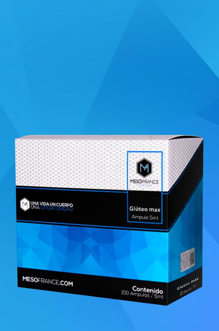 Gluteo Max MESOFRANCE  BLISTER 10 AMPOLLAS