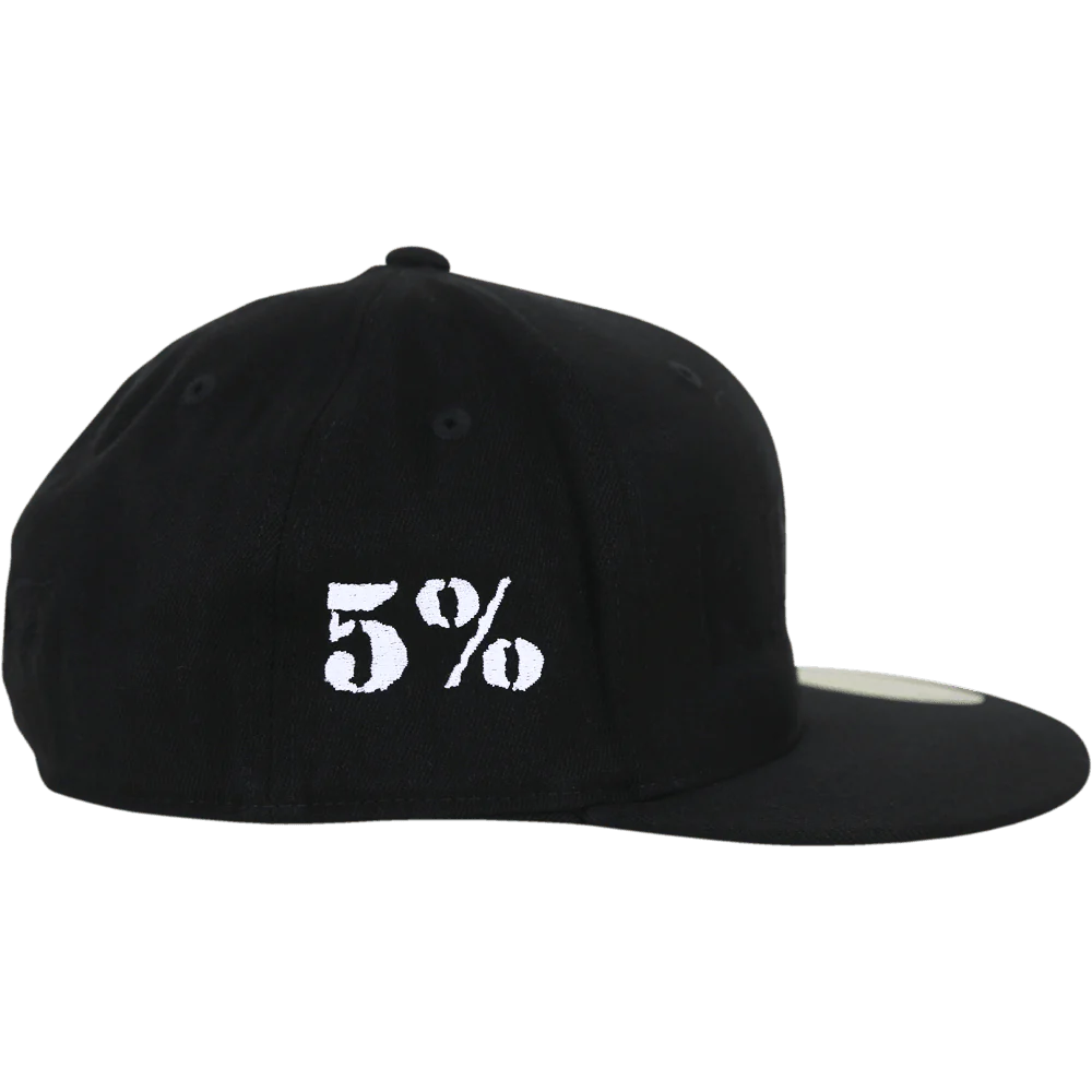 LOVE IT KILL IT CAP, BLACK HAT WITH BLACK LETTERING