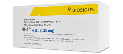 HHT BIOSIDUS 4 IU (1.33MG) - (REQUIERE CADENA DE FRÍO)