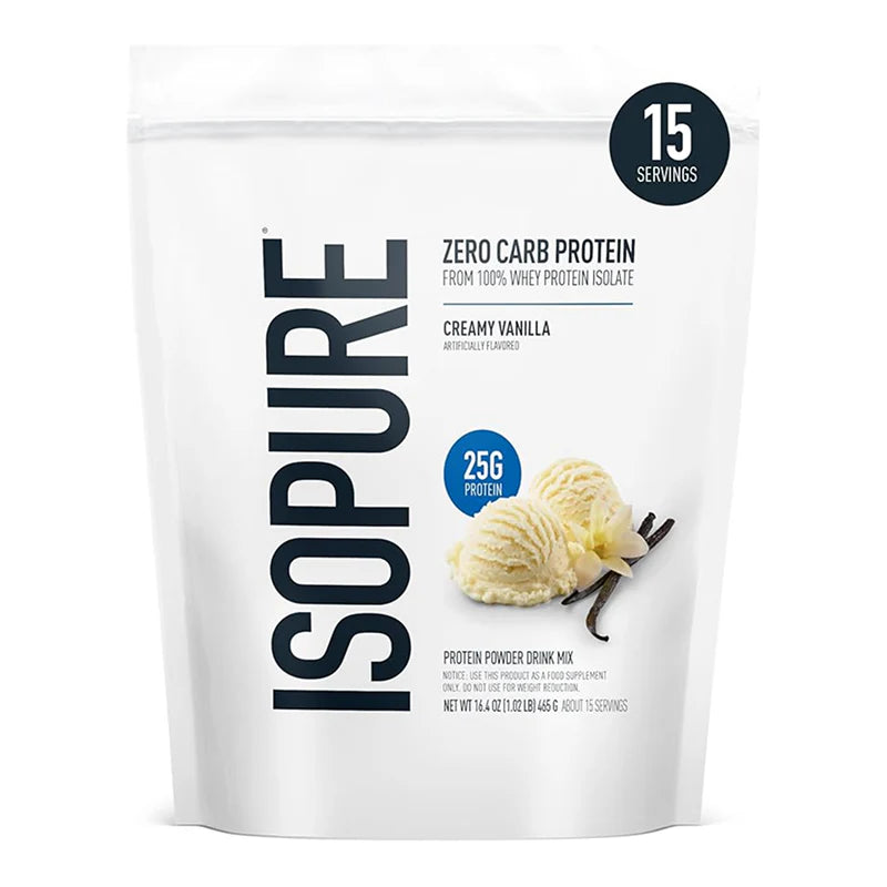 ISOPURE ZERO CARB PROTEIN 100% WHEY 15 SERVINGS