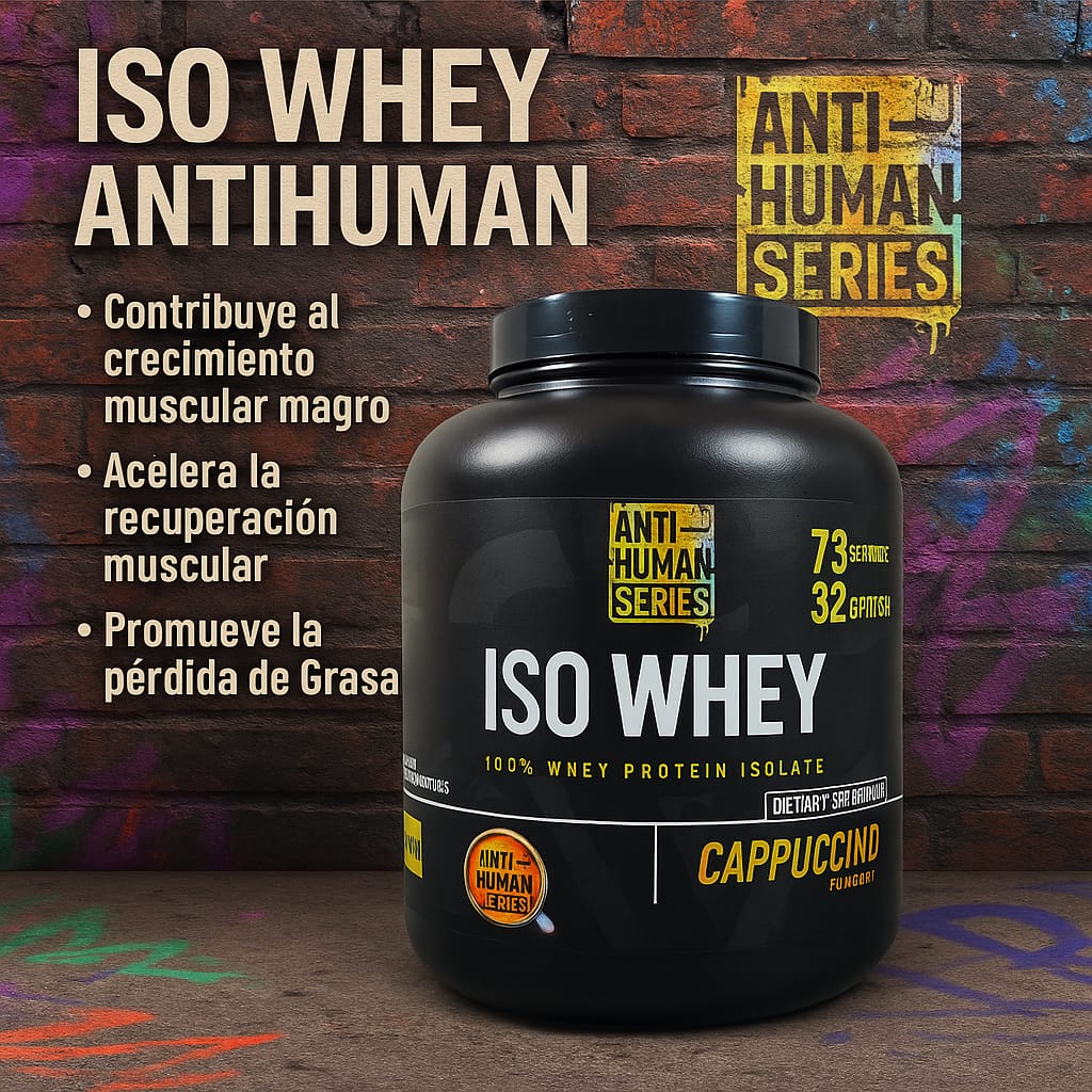 ISO WHEY PROTEIN 73SERVS ANTI-HUMAN