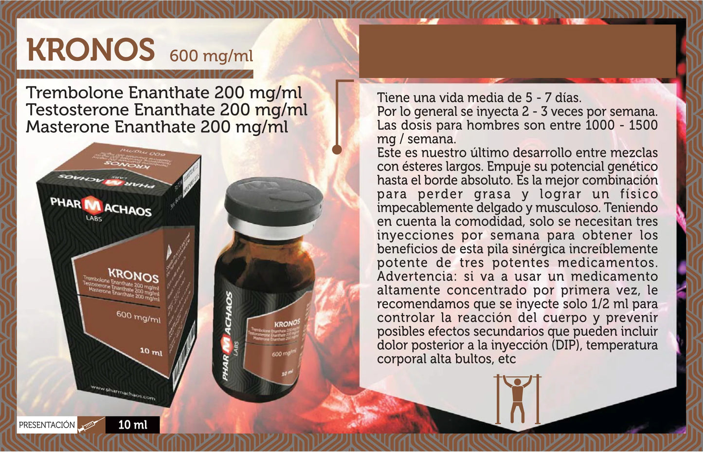 KRONOS CHAOS PHARMA 600 MG