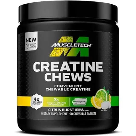 CREATINE CHEWS MUSCLETECH 90 TABLETAS CREAPURE