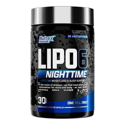 LIPO 6 NIGHTTIME NUTREX 30 CAPS