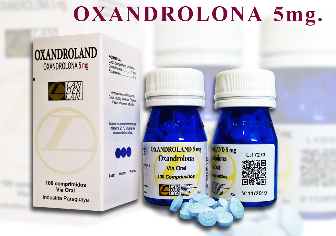 OXANDROLONA LANDERLAN 100CAPS 5mg