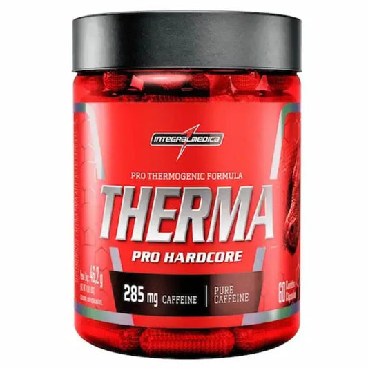 THERMA (CAFEINA) PRO HARDCORE INTEGRAL MEDICAL 285MG 60 CAPSULAS