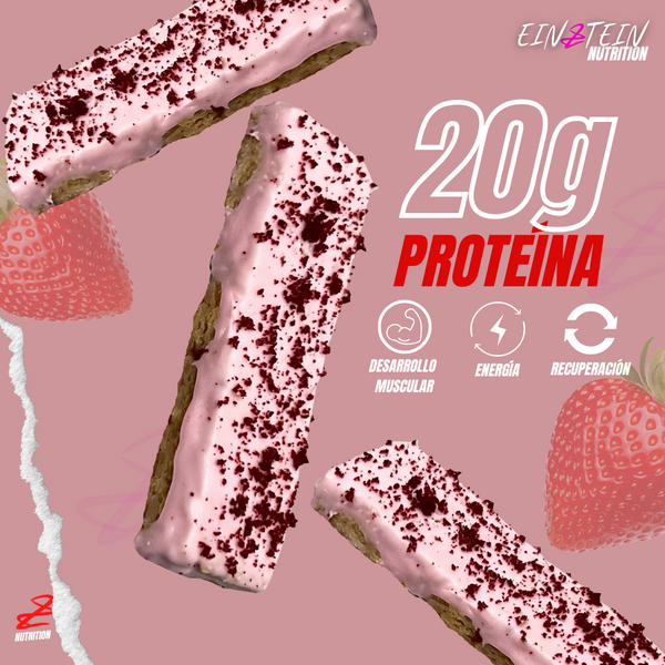 PROTEIN BAR EINZTEIN NUTRITION 20 G. POR UNIDAD