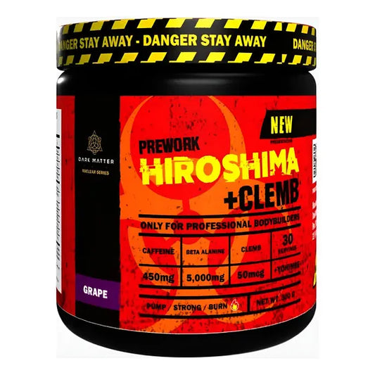 PRE ENTRENO HIROSHIMA 2.0 + CLEMBU DARK MATTER NUTRITION