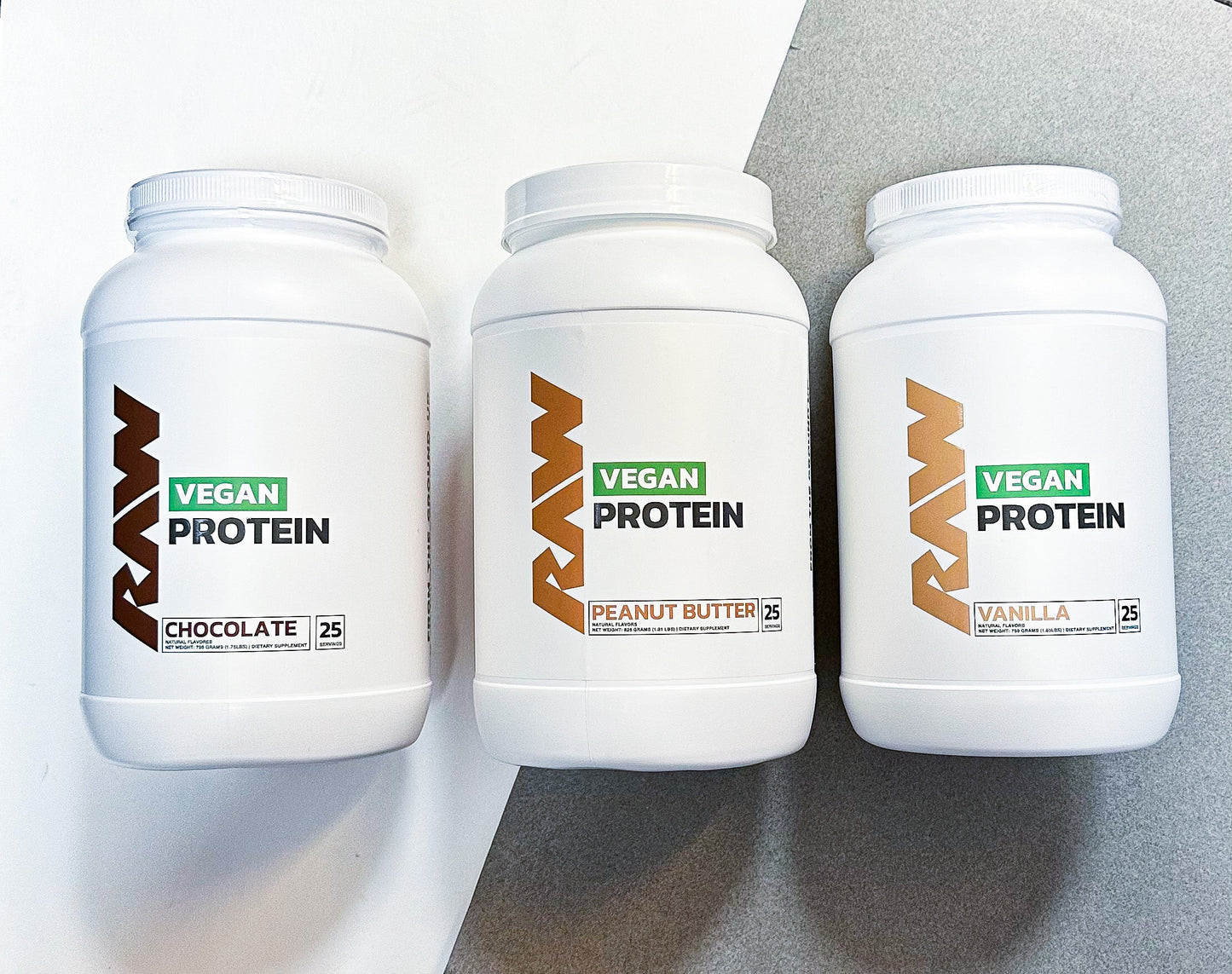VEGAN PROTEIN RAW 825G 25 SRV