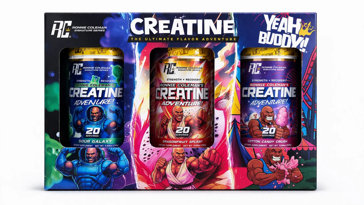 RONNIE COLEMANS CREATINE ADVENTURE 60SERVINGS 3WILD FLAVOR