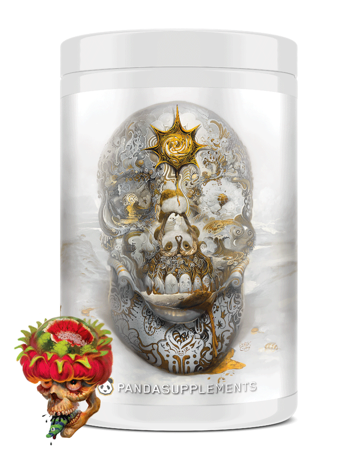 PRE-WORKOUT SKULL PANDA SUPPLEMENTS 40 SERVICES 416 GRS. (14.67 OZ.)