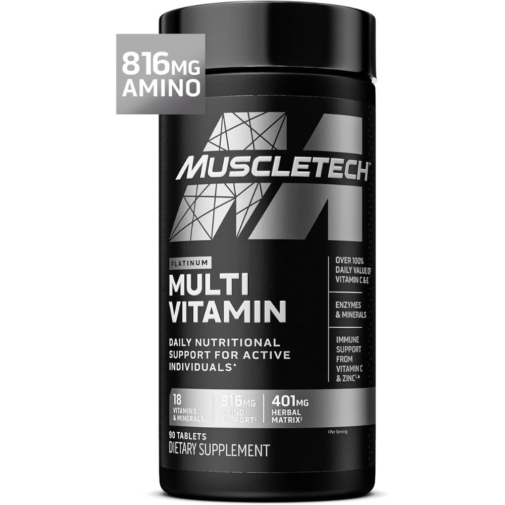 MULTIVITAMIN MUSCLETECH 90 CAPUSULAS 30 SERVIDAS