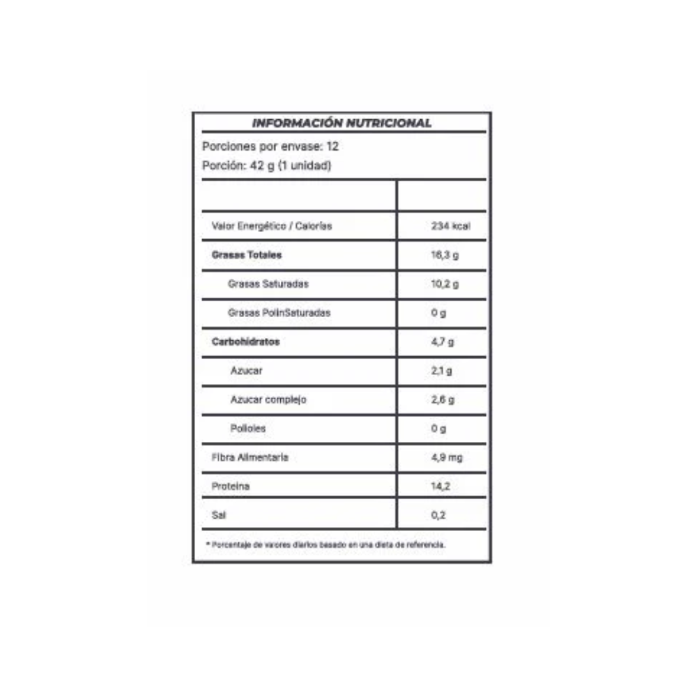 BARRAS DE PROTEINA 12UND PROTEIN FINGER