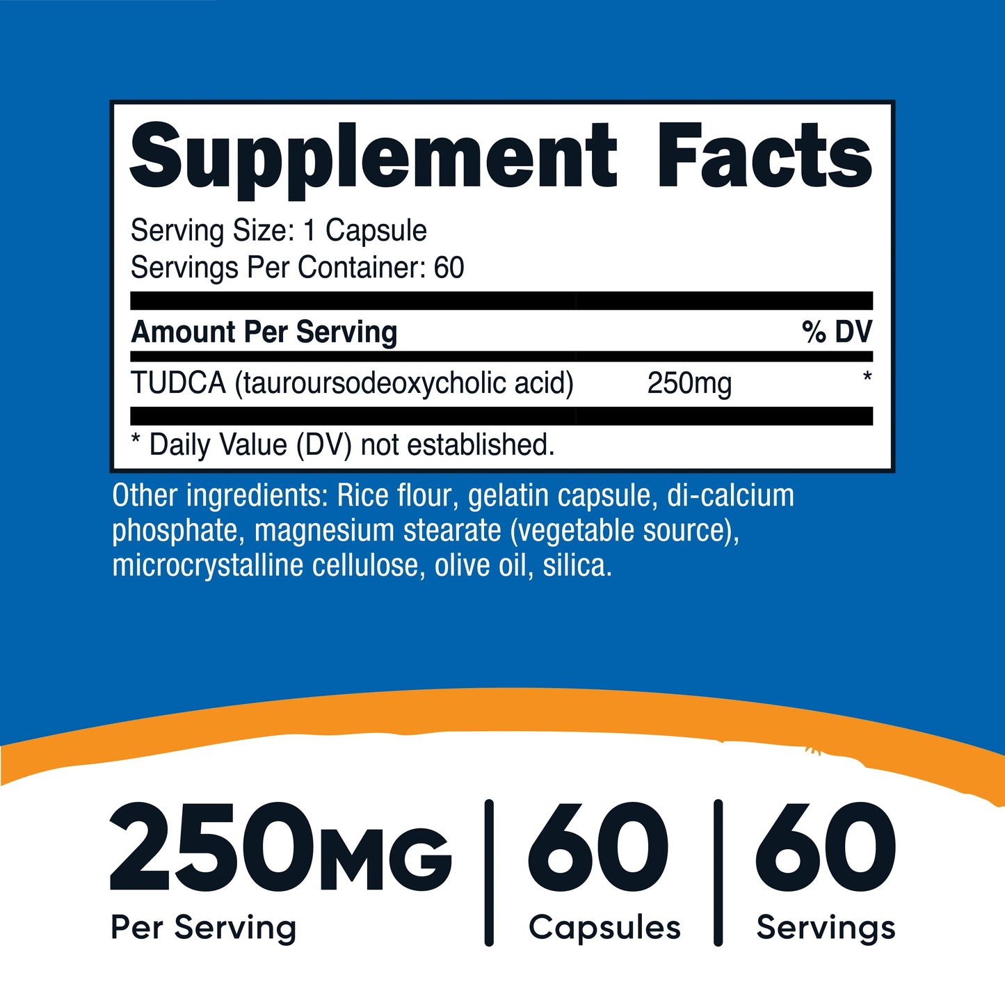 TUDCA NUTRICOST 30CAPSULAS 500MG