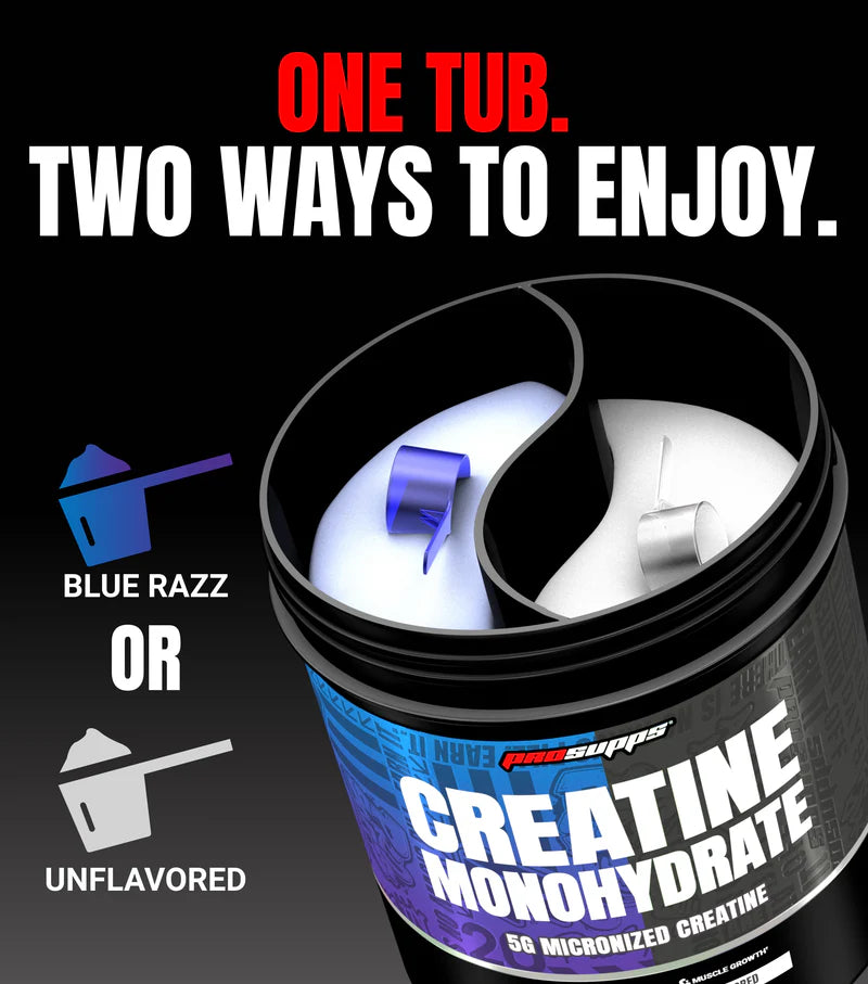 CREATINE MONOHYDRATE PROSUPPS TWO FLAVORS 80SRV 502G