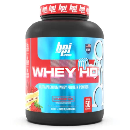 WHEY HD ULTRA PREMIUM WHEY PROTEIN POWDER BPI SPORTS 50 SERVICIOS