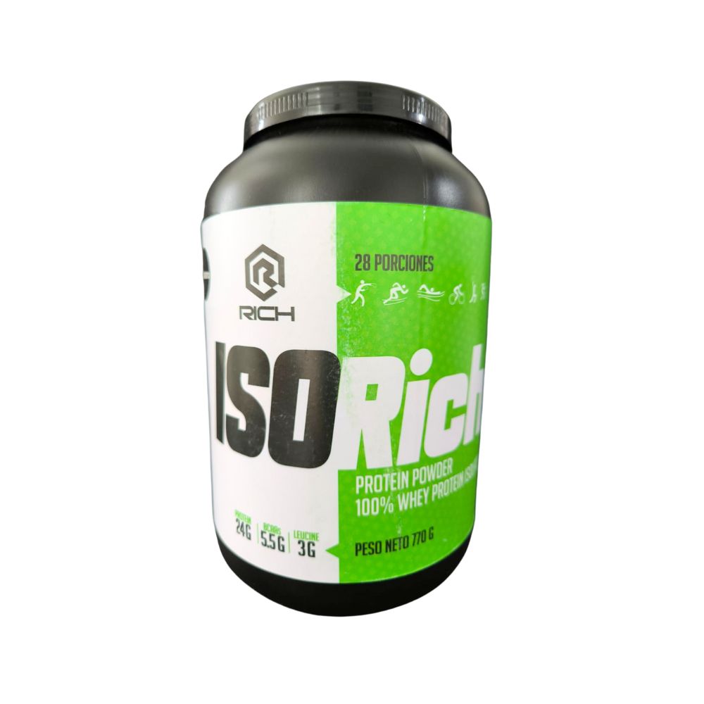 WHEY PROTEIN ISOLATE RICH NUTRITION PERFORMANCE 28 SERVICIOS 770GRS.